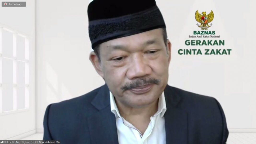 Ketua Badan Amil Zakat Nasional (BAZNAS) RI, Prof. Dr. KH. Noor Achmad, MA