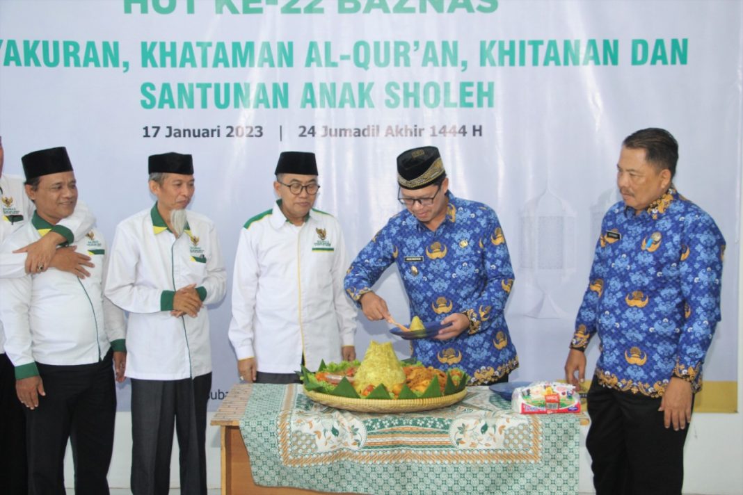 Peringati Hut Ke 22 Baznas Subang Gelar Khitanan Gratis Dan Santunan